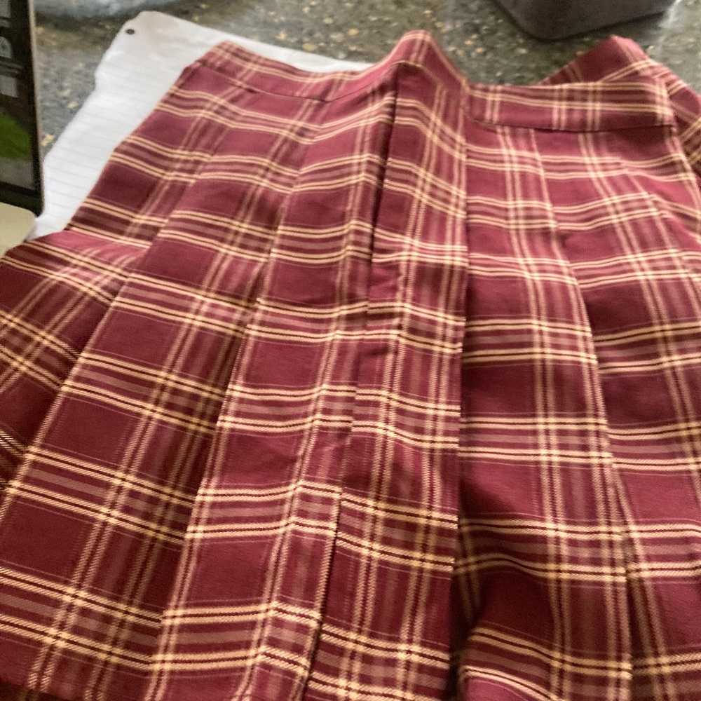 Plaid high waisted skirt NW SMALL LEFT!    Dropping Soon - Picture 2 of 2